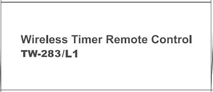 Pixel Wireless Timer Remote Shutter Release TW283-L1 Wireless Remote Control Wire Release Compatible with Panasonic S5 S1H S1R S1M S1 G95 G91 FZ10002 G9 GH5 G85 G81 GX8 GX7 GH4 GH3 FZ2500 FZ2000