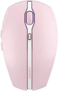 CHERRY GENTIX BT Wireless Bluetooth Mouse, Multi-Device Function for up to 3 Devices, Switchable Resolution (1000/2000 DPI), 7 Buttons and Scroll Wheel, Battery Operated, Black (Cherry Blossom)