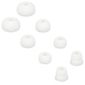 WKYMY Silicone Ear Tips Earbud Replacement Tips Earbuds Eargels Earpads Earbuds Tips Compatible with Powerbeats 2/3 Wireless Beats by Dre Headphones,4 Pairs(White)