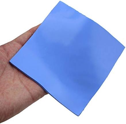 Thermal Pad, 100x100x0.5mm Highly Efficient Thermal Conductivity 12 W/mK, Insulated Heat Resistant High Temperature Resistant Silicone Thermal Pad for IC SSD CPU GPU Heat Sink LED Cooling