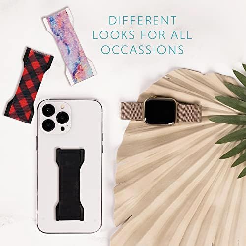 LOVEHANDLE PRO Premium Phone Grip - Silicone Phone Strap - Magnetic Phone Mount and Kickstand for Smartphone and Tablet - Storybook Silicone