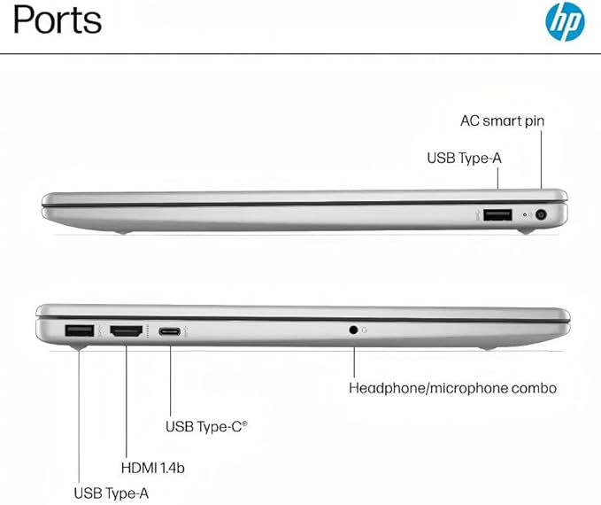 HP 15.6 Touchscreen Laptop Computer for Business, Intel 13th Gen i7-1355U(Up to 5.0 GHz), 15.6" FHD Touch Screen, 16 GB RAM, 512 GB SSD, Iris Xe GPU, Wi-Fi 6, HD Webcam, Windows 11 Pro, w/Accessories
