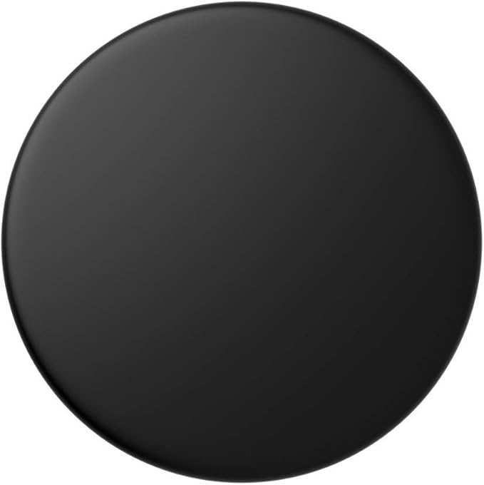 PopSockets Phone Grip with Expanding Kickstand, Adhesive Grip - Aluminum Black