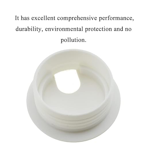 HAHIYO 2Pcs 1.5Inch/38mm White ABS Plastic U-Shaped Desk Grommet Wire Grommet Cable Management Cord Hole Cover Desk Wire Hole Insert Wire Organizer for Computer Office Home School Equipment Systems