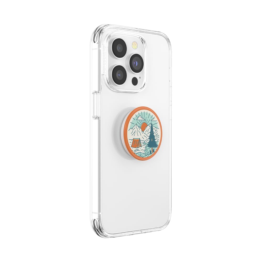 PopSockets Adhesive Phone Grip, Holder, Phone Stand, Nature - Get Outside