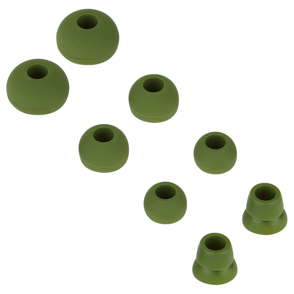 Silicone Ear Bud Tips Replacement Earbud Tips Compatible with Powerbeats 1/2/3 Wireless Beats by Dre Headphones,4 Pairs Earbud Cap