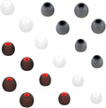 Earbud Replacement Tips Silicone Earbud Tips Headphone Earbud Tips Ear Gels Fit for Inner Hole from 3.8mm - 5.1mm Earphones 9 Pairs S/M/L