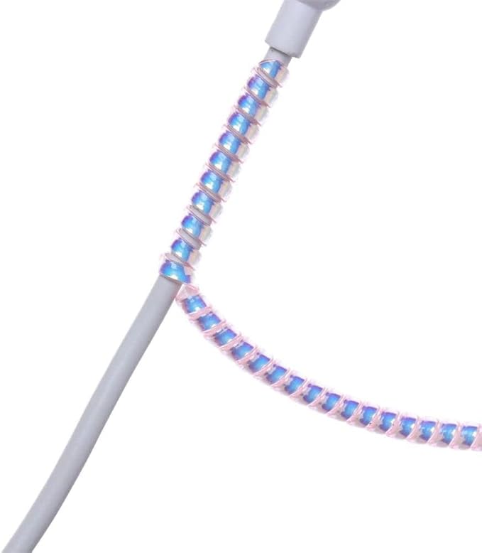 Spiral Cable Protector, 1.5m (4.92ft), Purple