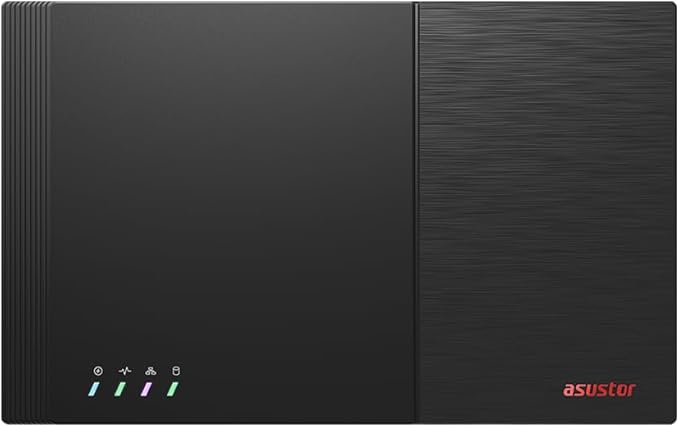 Asustor Flashstor 6 Gen 2 FS6806X 6 Bay All-SDD NAS Storage,Quad-Core 2.3GHz CPU, Dual USB 4 Ports, 10GbE Ports, 8GB RAM DDR5, Network Attached Storage with 2 x 2TB NVMe SSD