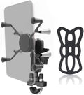 Strg Tablet Mount with U-Bolt Mount Base for Rails 0.5'' to 1.25'' in Diameter for 6" Tablets, Motorcycle Tablet Holder for Bike Motorcycle ATV/UTV and More Rails