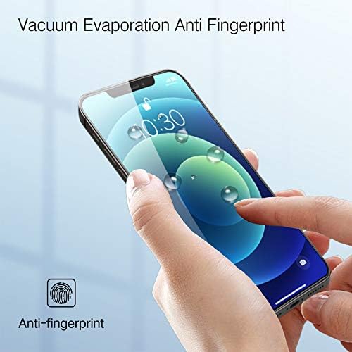 PERFECTSIGHT Anti Blue Light Screen Protector Compatible with iPhone 12 Mini 2020 5.4 inch, Eye Care HD Clear Tempered Glass - Anti Eye Fatigue & Eye Dry 2X Stronger Easy Installation