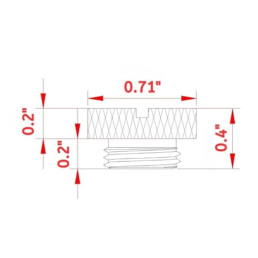 Dracaena.io 12 Pack G1/4" Thread, Thin Water Stop Plug Fitting with Coin Slot for Computer Water Cooling System, Durable Brass/Copper Material, Silver
