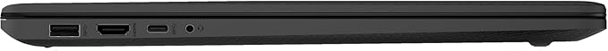 HP 17.3" Business Laptop Computer, 10-Core Intel Core i5, Windows 11 Pro with Microsoft Office License Included, PLUSERA Earphones (Jet Black, 16GB RAM | 1.2TB Storage)