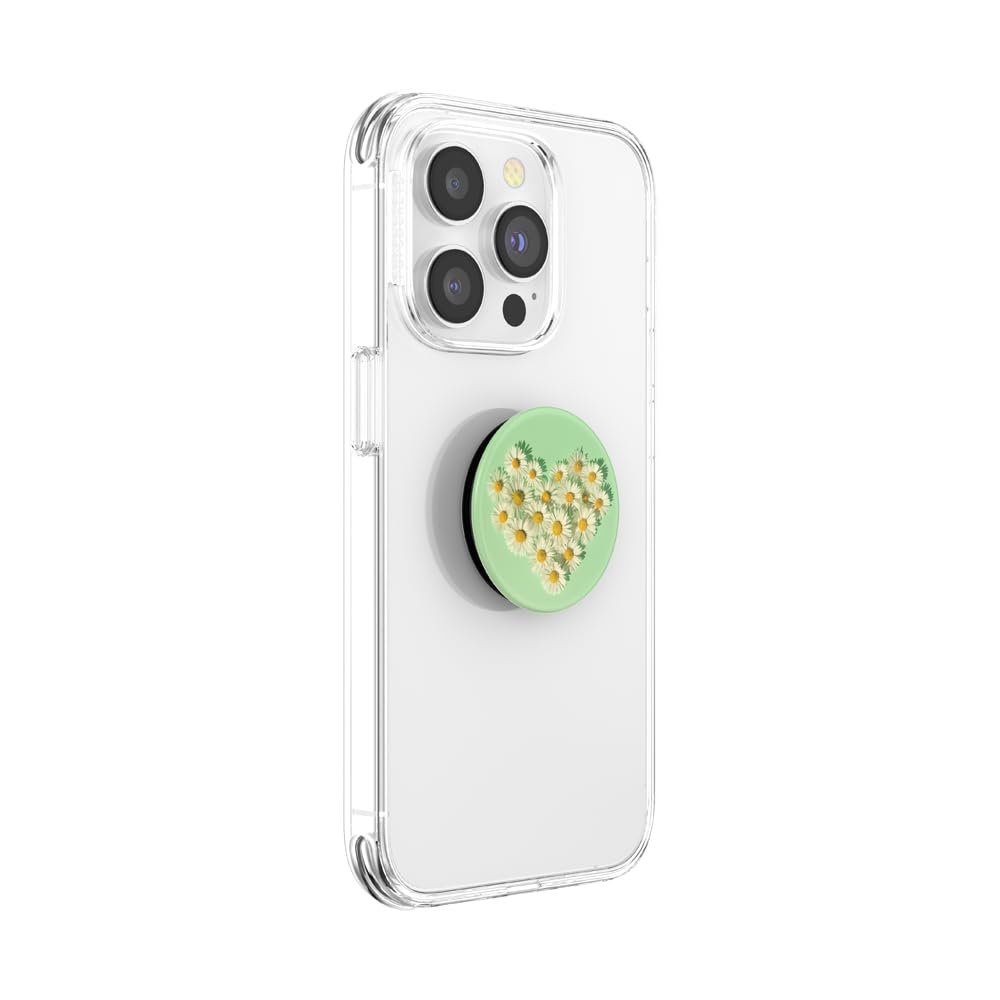 PopSockets Adhesive Phone Grip, Holder, Phone Stand, Daisy - Daisy Lover