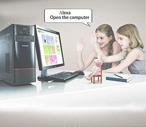 WiFi Remote Desktop On Off Power Switch,eWelink app Remote with Child Lock Timing Sharing Function,Compatible with Alexa Google Home