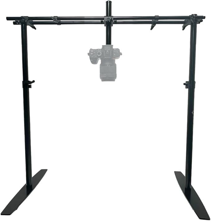 Glide Gear OH 200 Overhead Rig – DSLR, Smartphone – Modular, Adjustable, Flat Lay Mount, All-Metal Build
