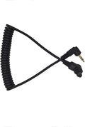 Remote Shutter Release Trigger Cable for Canon R3 R5 1DX 6D 7D 5D MKIII 60D EOS SLR Camera, 2.5mm Controller to N3