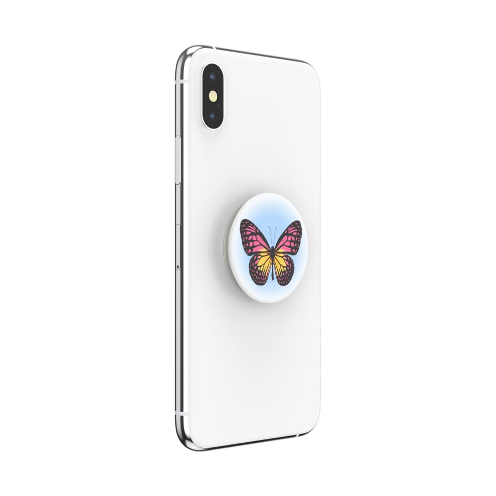 PopSockets Adhesive Phone Grip, Holder, Phone Stand, Butterfly - Wings of Desire