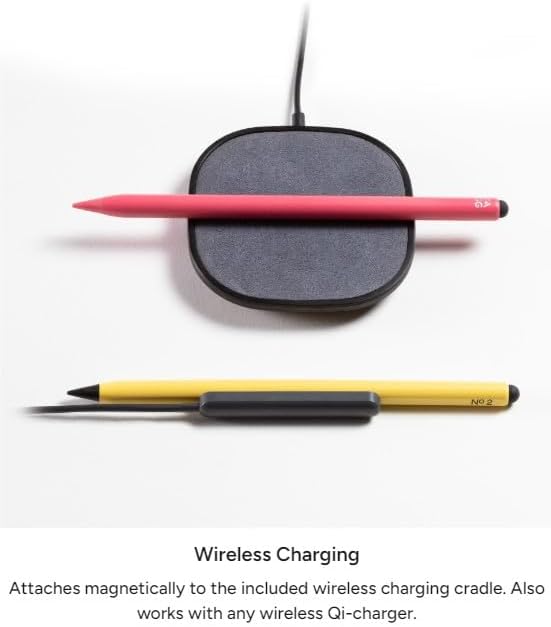 ZAGG Pro Stylus 2 with Active & Capacitive Tips, Palm Rejection, Tilt Recognition, Bluetooth Pairing, Compatible w/iPad Pro 11/12.9 (3,4, & 5 Gen)/Air 10.9/iPad 10.2/9.7/Mini 5/ iPad Air (M2) - Blue