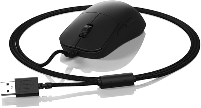 ENDGAME GEAR OP1 8k v2 Black – Esports Gaming Mouse with Cable, 30K DPI Optical Sensor, 8000Hz Polling, Hot-Swappable Switches & Claw-Grip Design