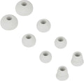 4 Pairs Silicone Ear Tips Earbuds Replacement Tips Earbuds Cap Eartips Tips Compatible with Powerbeats 1/2/3 Wireless Beats by Dre Headphones (Light Gray)