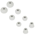 4 Pairs Silicone Ear Tips Earbuds Replacement Tips Earbuds Cap Eartips Tips Compatible with Powerbeats 1/2/3 Wireless Beats by Dre Headphones (Light Gray)