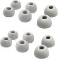Silicone Earbuds Tips for Beats Fit Pro/Beats Studio Buds Ear Tips Replacement for Beats Earbuds 6 Pairs LMS Gray White