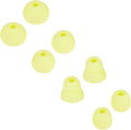Earbud Tips Replacement Earbud Tips Earbud Replacement Tips Earbuds Replacement Tips Ear Pads Ear Cushions Ear Tips for Earbuds for Powerbeats Pro Beats Wireless Earphone Headphones 4 Pairs (Yellow)