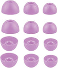 Replacement Ear tips for Beats Fit Pro, Beats Studio Buds+, Beats Studio Buds, Beats Solo Buds Silicone Earbuds Washable Noise isolation, Fit in The Charging Case, 6 Pairs S/M/L (Stone Purple)