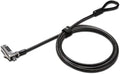 Kensington Slim Combination T-Bar Standard Lock Slot for Laptops, Security Computer Lock Cable, Resettable 4-wheel Number Code with 6 Foot Cable, K60600WW