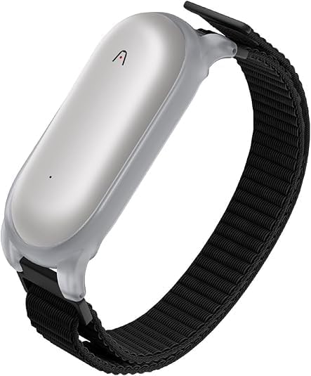 Plaud NotePin AI Voice Recorder, Voice Recorder with Adjustable Wearable Strap, Transcribe & Summarize with AI Technology, 64GB Memory
