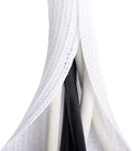 20ft - 1 inch White Cable Sleeve, Cable Organizer for Desk PC TV Computer, Wire Protector Cable Wrap Cover, Cord Management for Home Office
