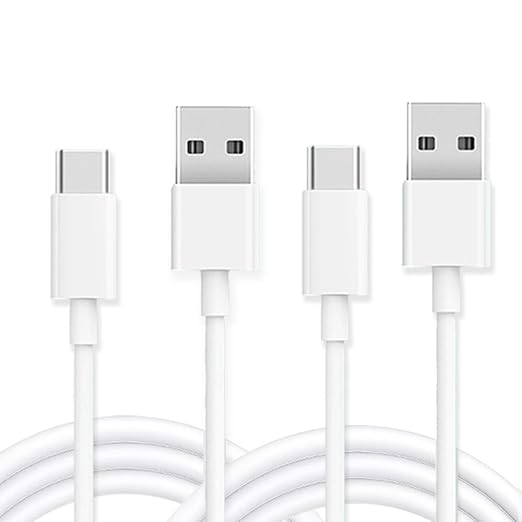 2Pack 10ft Long Type C Charger Cable Cord Long USB C Cable for Samsung Galaxy S21 S20 S10 S10E S9 S8 Plus Type C to A Cable Fast Charging Cord Phone Charger for Note 20 10 10+ Note9 8 Type C Cable