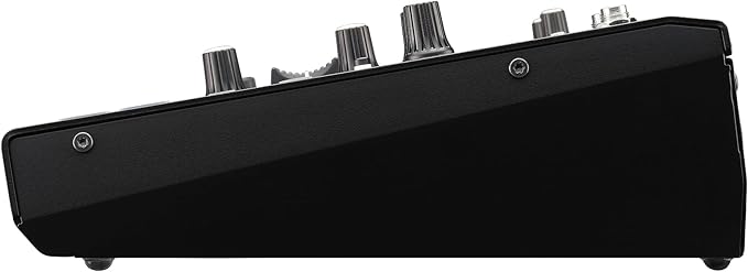 Yamaha AG08 Black 8-Channel Live Streaming Loopback Mixer/USB Interface with Steinberg Software Suite