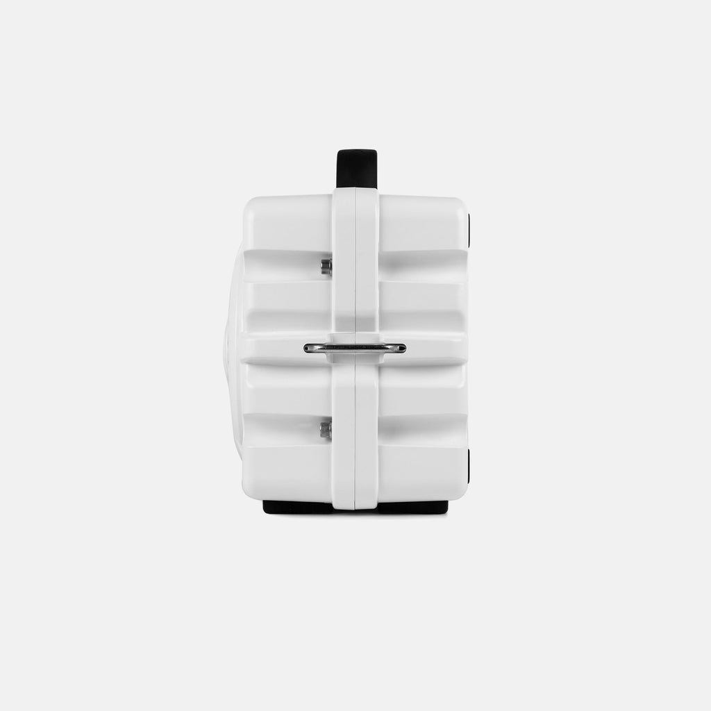 Turtlebox Original Gen 3 Outdoor Bluetooth Speaker, White/Blaze Orange