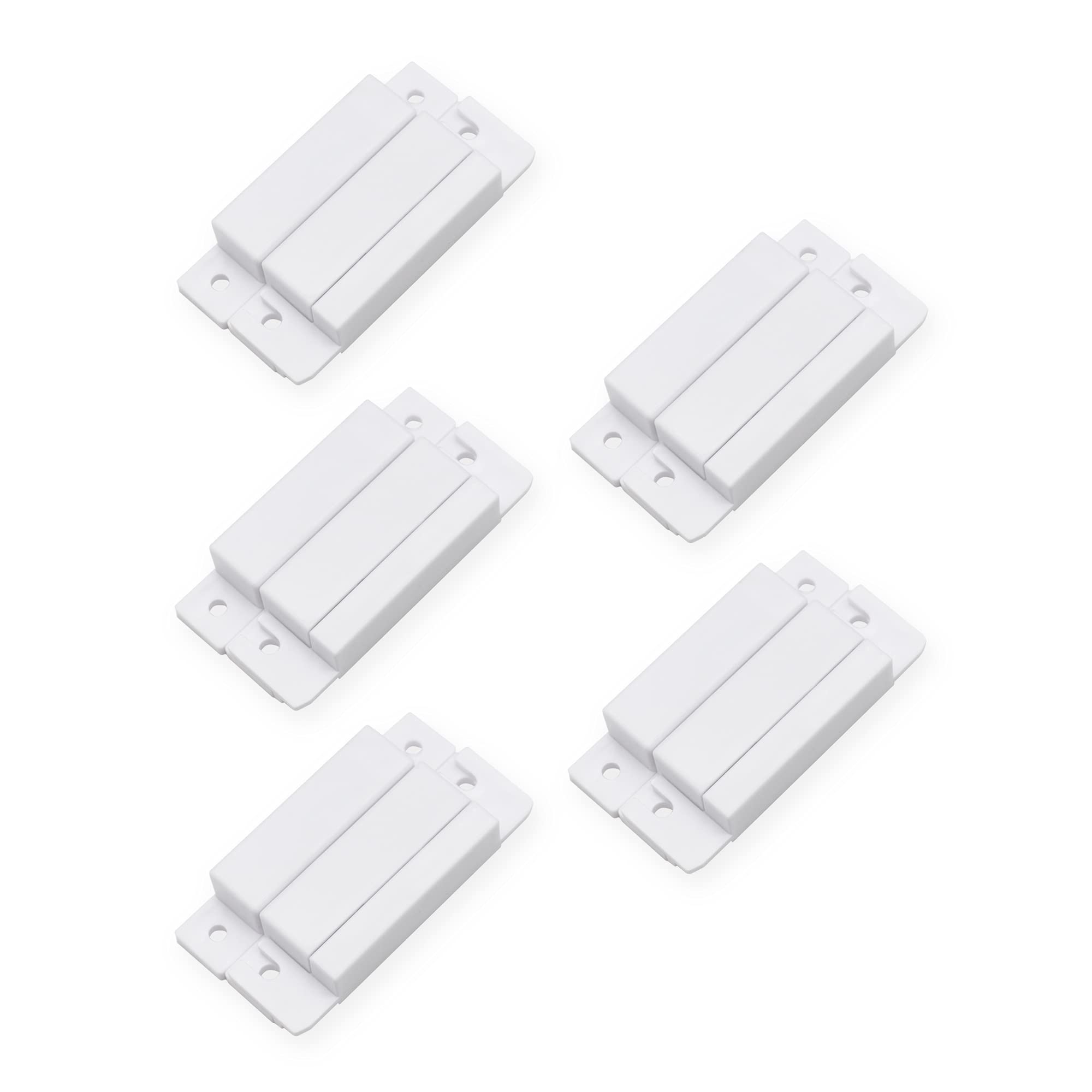VictorsHome Magnetic Reed Switch NC Surface Mount Wired Door Window Contact Sensor with Cover for Home Security and Burglar Alarm Systems MC-31 5pcs