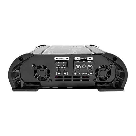 Timpano TPT-3000 1 Ohm Compact Amplifier 3000 Watts, 1 Channel, Full Range Amp Class D for The Installation of Car Speakers, Loudspeakers, Drivers and Tweeters on Car Audio Systems