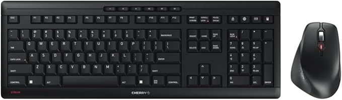 Cherry Stream Desktop Comfort Wireless Keyboard and Mouse Combo
