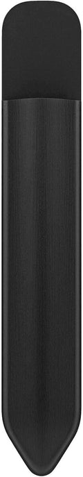 MoKo Pencil Holder Sticker Fit Apple Pencil Pro, Apple Pencil (USB-C), iPencil 1st/2nd Generation, Elastic Pencil Pocket Pouch Adhesive Sleeve Attached to iPad Case for Stylus Pens,Black