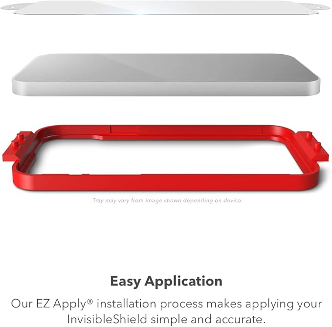 ZAGG InvisibleShield Glass Elite VisionGuard - Impact Protection, Scratch Resistant, Fingerprint Resistant - Made for Apple iPhone 13 mini