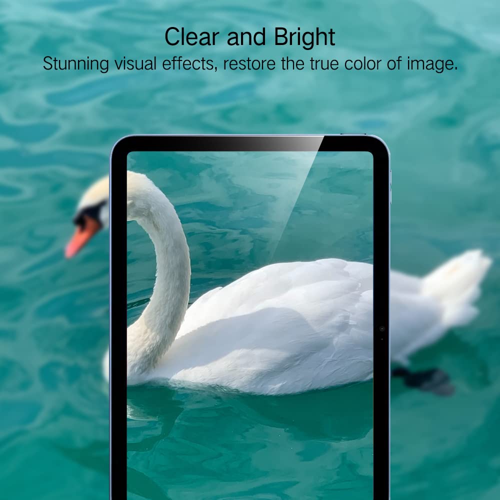 PERFECTSIGHT Anti Blue Light Screen Protector Compatible with iPad A16 2025 11th/10th 2022 Generation (11/10.9 Inch), 1 Pack HD Clear Anti Fingerprint Eye Protection Blue Light Blcoking Tempered Glass