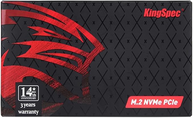 KingSpec XG7000 2TB NVMe SSD PCIe 4.0-7400MB/s Read Speed, 3D TLC NAND M.2 2280 Internal SSD, Compatible with Gaming PC, Laptop, PS5 Console
