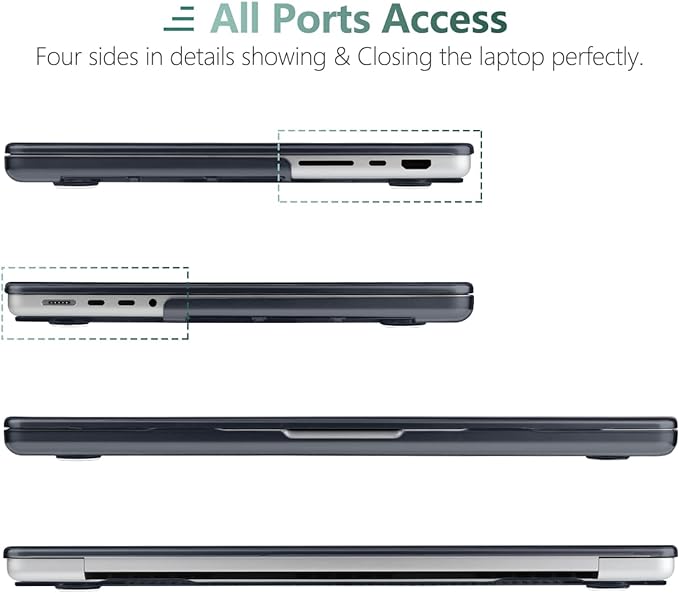 DONGKE for M4 MacBook Pro 16 Inch Case 2024 2023 2021 A3403 A3186 M3 A2991 M2 A2780 M1 A2485 Pro/Max Chip, Plastic Hard Shell Case & Keyboard Cover for Mac Pro 16 with Touch ID, Astronaut