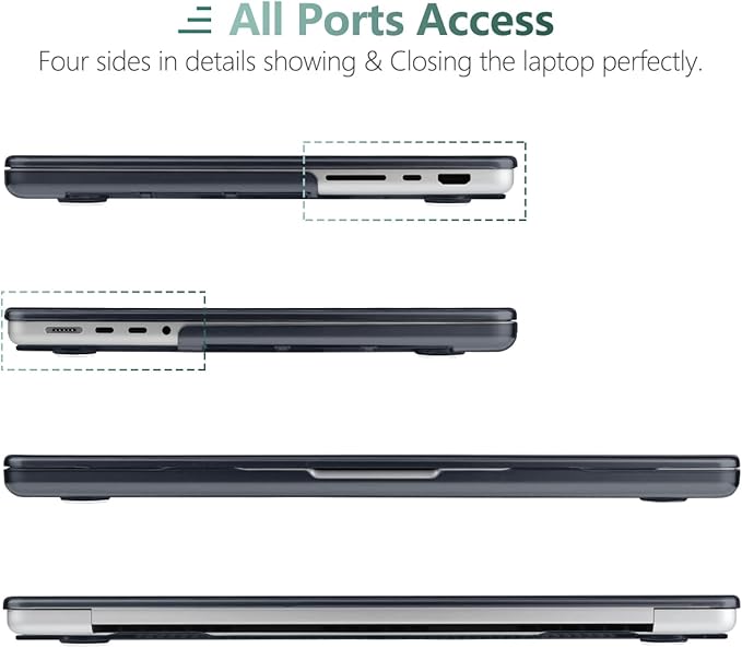 DONGKE for M4 MacBook Pro 16 Inch Case 2024 2023 2021 A3403 A3186 M3 A2991 M2 A2780 M1 A2485 Pro/Max Chip, Plastic Hard Shell Case & Keyboard Cover for Mac Pro 16 with Touch ID, Abstract Marble