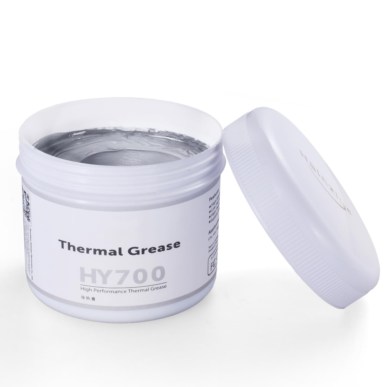 HY500-100g CPU Thermal Heatsink Grease Paste Compound Thermal Conductivity: >1.93W/m-k Carbon Based High Performance for CPU PC GPU -100 Grams