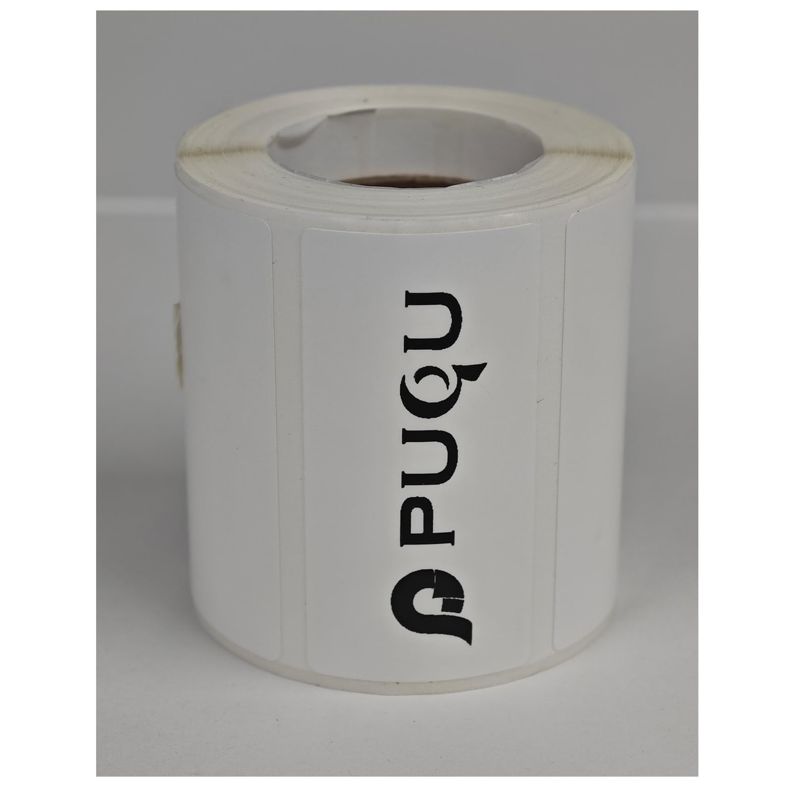 PUQU 30x15mm Direct Thermal Sticker Labels, Self-Adhesive All-Purpose Label Maker Tape, Compatible with AQ Series Label Printer, Refills Standard Laminated Office Labeling, 1 Roll of 400 Labels