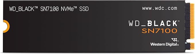 WD_BLACK 500GB SN7100 NVMe Internal Gaming SSD Solid State Drive - Gen4 PCIe, M.2 2280, Up to 6,800 MB/s - WDS500G4X0E [New Version]