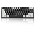 Camiysn 60% Mechanical Gaming Keyboard,Mixed Color Keycaps Gaming Keyboard with Linear Red Switches, Detachable Type-C Cable Mini Keyboard with Blue LED Light for PC/Laptop