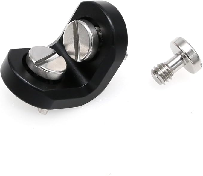 L Shaped Angle Bracket 3/8"-16 1/4" Corner Brace Joint Mounting Extension Adapter for Teradek Wireless System ARRI Sony RED Camera Monitor Focus Motor