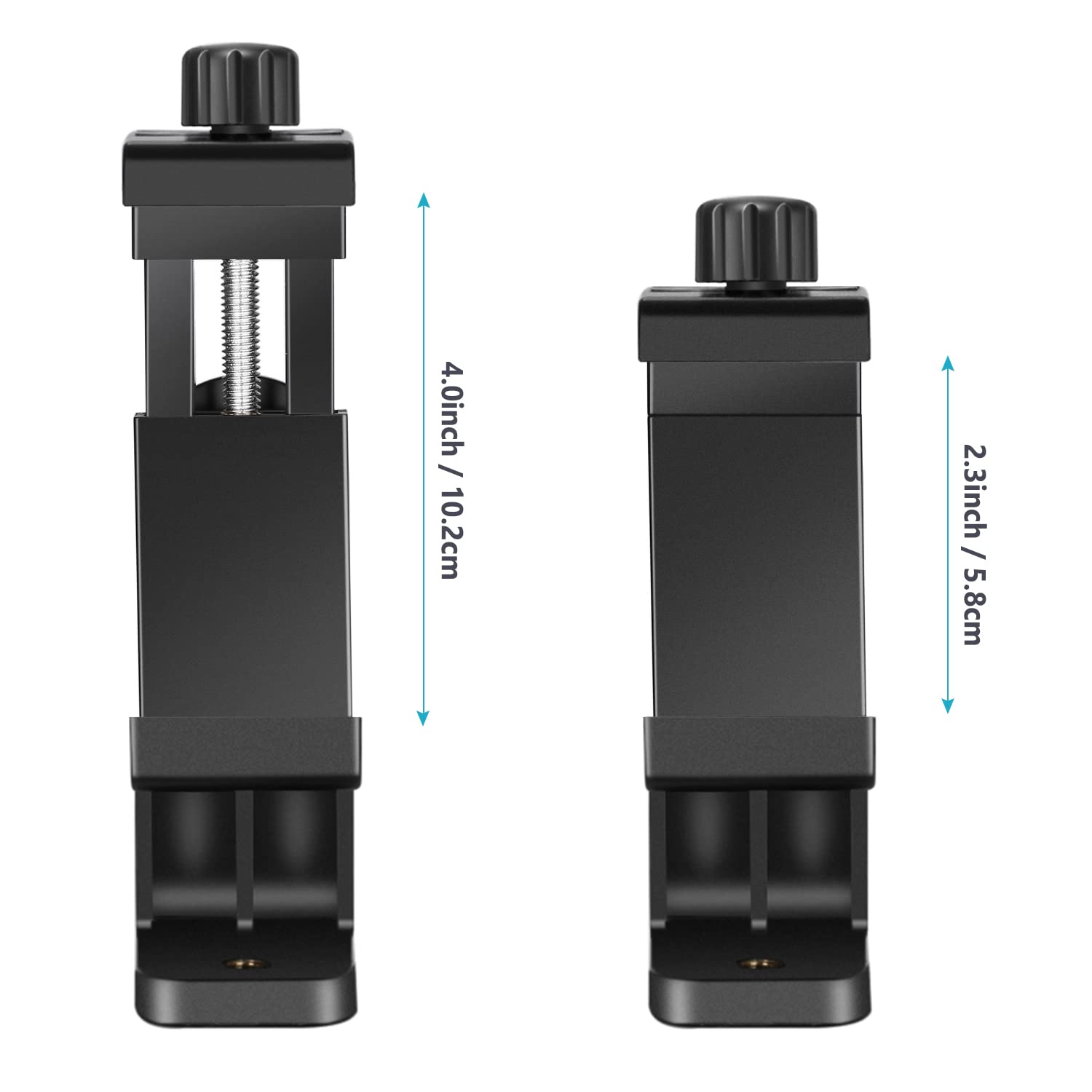 NEEWER Smartphone Holder Phone Tripod Mount Compatible with iPhone Android